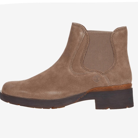 Timberland Women’s Gracelyn Chelsea Taupe Suede - Picture 4 of 6